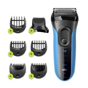 Braun Series 3 Shave&Style 3010BT Folie shaver Trimmer Sort, Bl