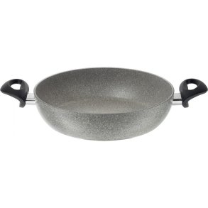 BALLARINI Ferrara dyb stegepande med 2 hndtag 28 cm granit FERG3K0.28D