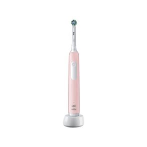 Oral-B | Pro Series 1 Cross Action | Electric Toothbrush | Rechargeable | For adults | Pink | Number of brush heads included 1 | Number of teeth brushing modes 3