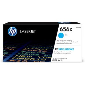 HP Original 656X LaserJet-tonerpatron med hj kapacitet, cyan