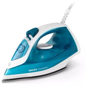 Philips EasySpeed GC1750/20 strygejern Dampstrygejern Keramisk strygesl 2000 W Bl, Hvid