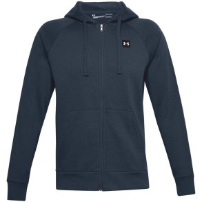 Under Armour Men's Rival Fleece FZ Hoodie Navy Blue 1357111 408