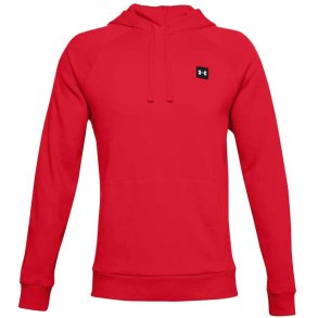 Under Armour Men's Rival Fleece Hoodie Red 1357092 600
