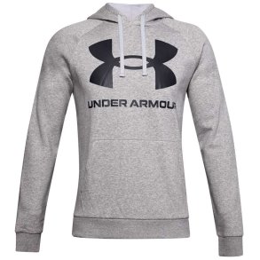 Men's Under Armour Rival Fleece Big Logo Hd Grey 1357093 011