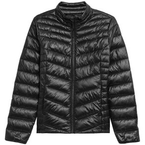 Women's jacket 4F deep black H4Z21 KUDP002 20S