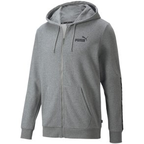 Puma ESS+ Tape Full-Zip Hoodie TR grey 848768 03