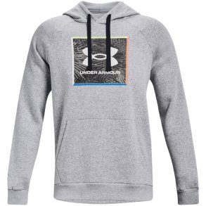 Under Armour UA Rival Flc Graphic Hoodie grey 1370349 011