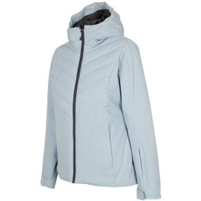 Women's ski jacket 4F light blue H4Z22 KUDN003 34S