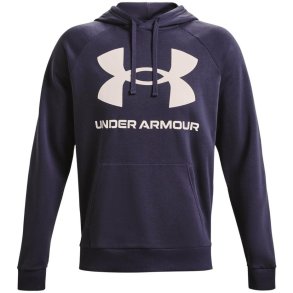 Under Armour Men's Rival Fleece Big Logo HD Sweatshirt Purple 1357093 558