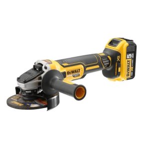 DeWALT DCG405P2-QW Meuleuse d'angle dcg405p2 18 V 5 Ah brstenlos  Batteries Incluses, Chargeur, Accessoires et T STAK Box II  Max. Disques de diamtre 125 mm