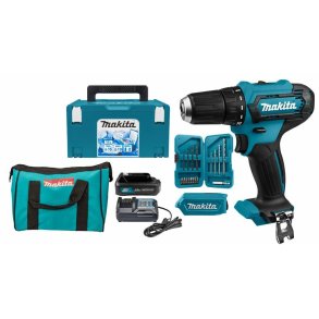 MAKITA. SCREWDRIVER 12V 1x2.0Ah DF333DWAX6 MAKPAC 3 + ACCESSORIES