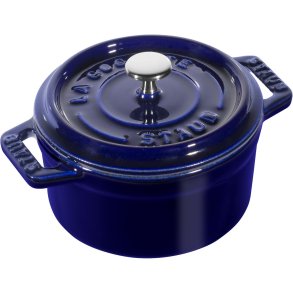 Staub Mini Round Cast Iron Pot - 250 ml, Blue