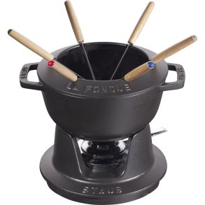 Fondue set Staub - 18 cm, Black