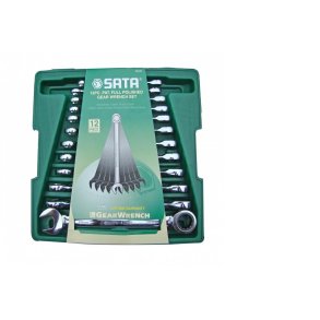 SATA WRENCH WITH RATCHET 12pcs .