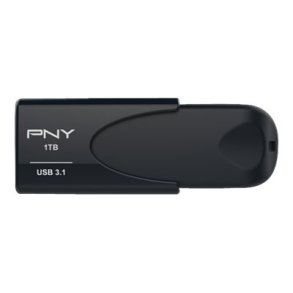 PNY Attach 4 USB-ngle 1 TB USB Type-A 3.2 Gen 1 (3.1 Gen 1) Sort
