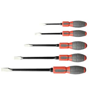 FORGE SCREWDRIVERS KPL. 5PCS RWWc 0.8x5.5.1.0x6.5, 1.2x8.0, 1.6x10, 2.0x13