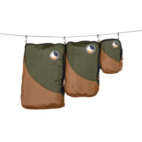 Set of 3 travel organizers TTTM brown/a.green