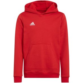 Sweatshirt for kids adidas Entrada 22 Hoody red H57566 164cm
