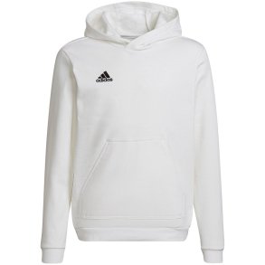 Sweatshirt for kids adidas Entrada 22 Hoody white HG6303 116cm