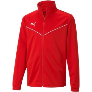 Puma teamRISE Training Poly Jacket Jr red 657393 01 164cm