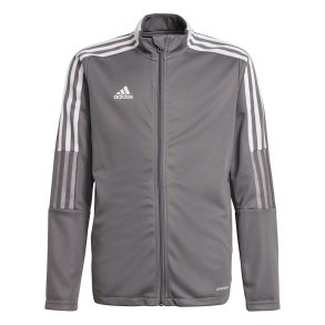 Sweatshirt for kids adidas Tiro 21 Track gray GM7311 116cm