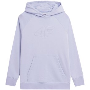 Women's sweatshirt 4F F0765 light purple 4FAW23TSWSF0765 52S M