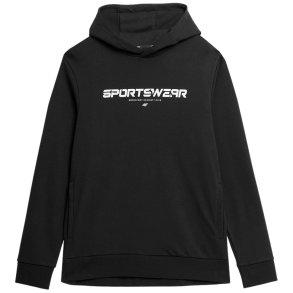 Men's sweatshirt 4F M266 deep black 4FSS23TSWSM266 20S M