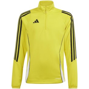 Sweatshirt for kids adidas Tiro 24 Training Top yellow IR9365 152cm
