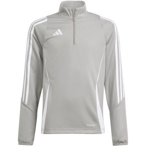 Sweatshirt for kids adidas Tiro 24 Training Top gray IR9363 128cm