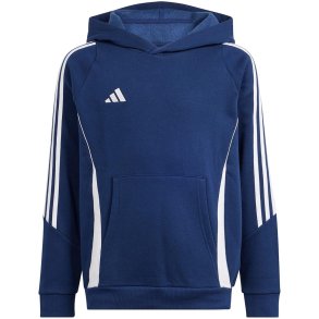 adidas Tiro 24 Hooded Sweat navy blue IR7504 152cm