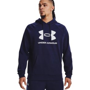 Under Armour Rival Fleece Logo HD Men's Sweatshirt navy blue 1379758 410 XL
