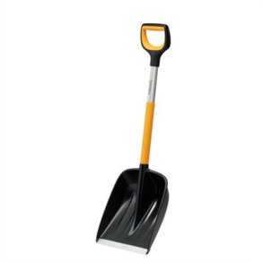 Fiskars X-series telescopic car snow shovel (black/orange)