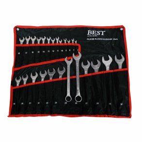 COMBINATION WRENCH 25pcs. /SILVER