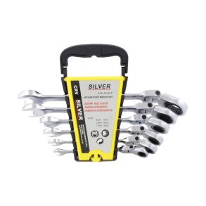 FLAT WRENCH KPL. 6pcs.8-19 SILVER