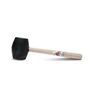 RUBI RUBBER MALLET BLACK SOFT 750g...