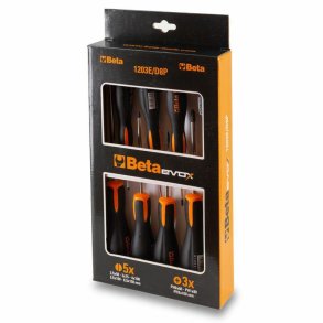 BETA screwdrivers set 8 pcs /1203E/D8P