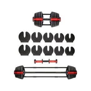 HMS SGR40 PRO SET 2in1 justerbar vgtstang 43,5 kg