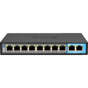 POE switch for 8 IP cameras BCS-B-SP0802