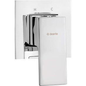Concealed shower mixer without shower switch