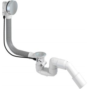 Bathtub siphon with automatic stopper
