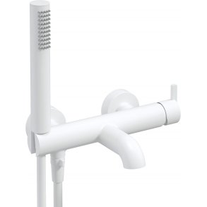 Bath mixer with shower set