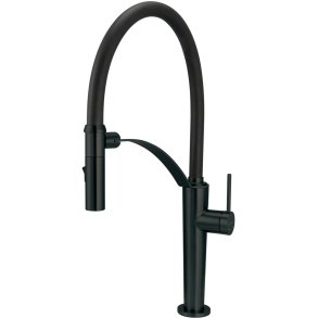 Kitchen faucet with flexible spout - 2 types of spray