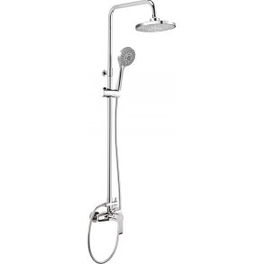 Rain shower with shower faucet