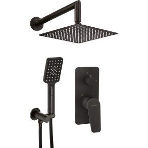 Concealed shower set