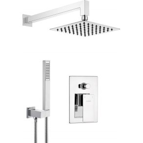 Concealed shower set