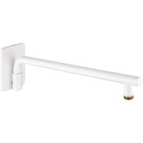 Wall-mounted movable shower spout - 400 mm