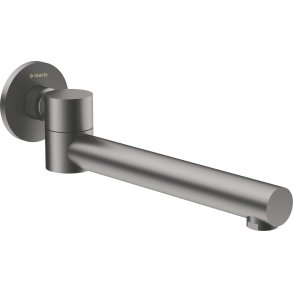 Foldable bathtub spout - round
