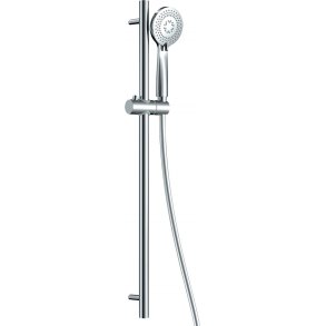 3-function shower set with rail