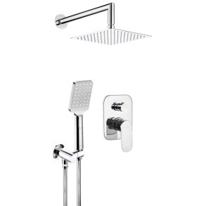 Concealed shower set