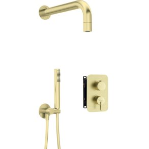 Concealed shower set with mixer BOX - with hand shower